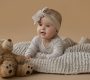 cute baby with stuffed animal 90x80